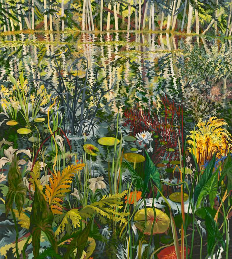Indigo Pond by Jane Abrams